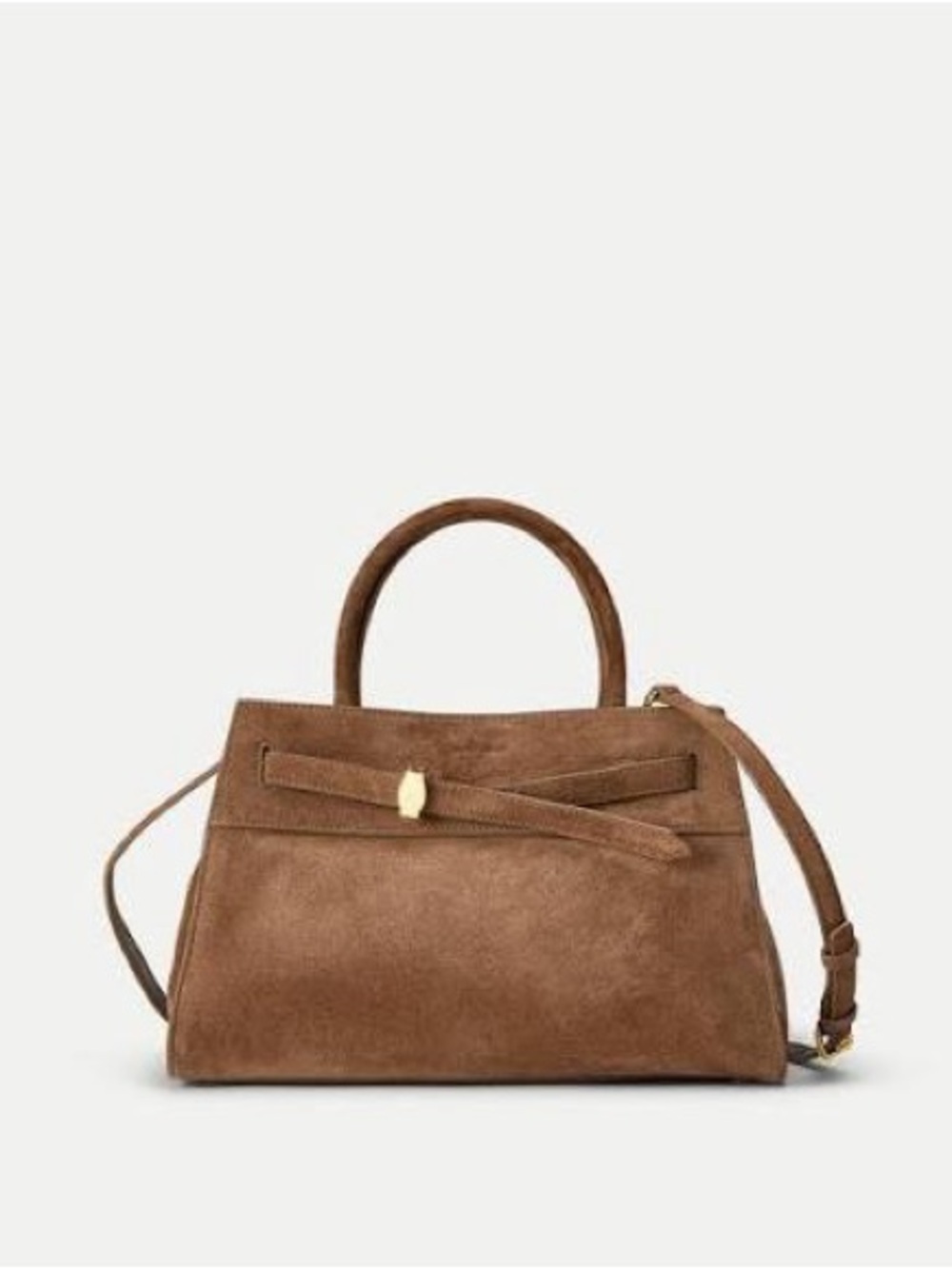 Veronica Beard Dash Bag in Bark Suede – NWT